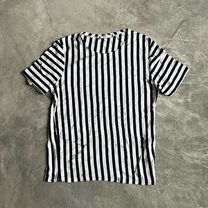 100% cotton striped tee (jack and jones, medium)